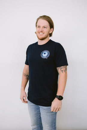 Unisex Retro Hockey Night in Canada Navy Cotton Tee