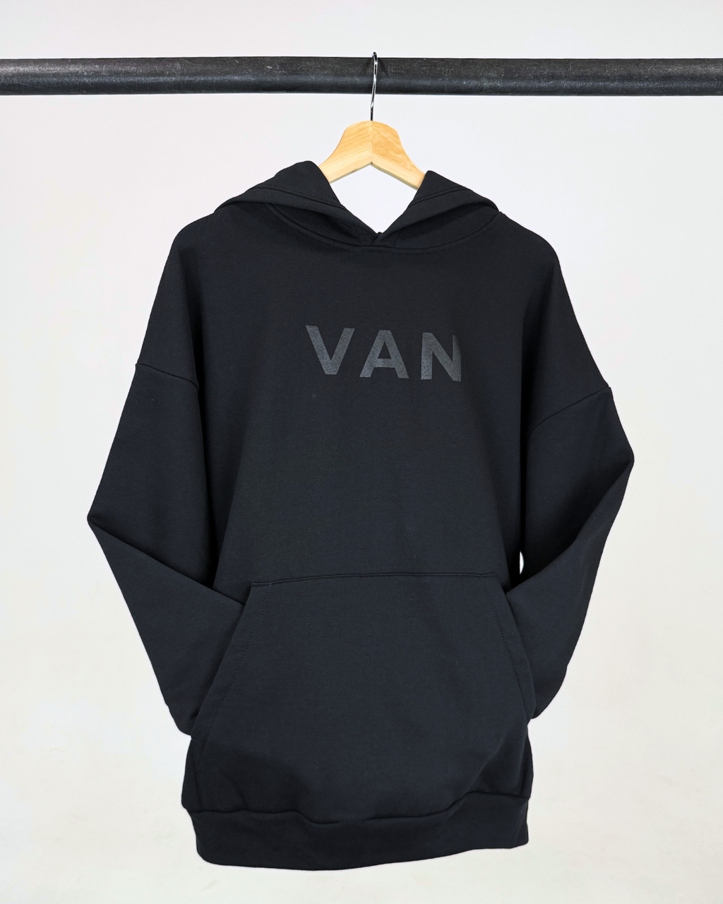 VAN All Black Unisex Hoodie
