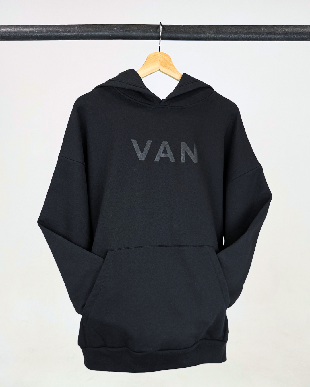VAN All Black Unisex Hoodie