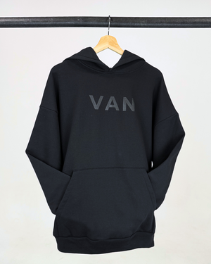 VAN All Black Unisex Hoodie