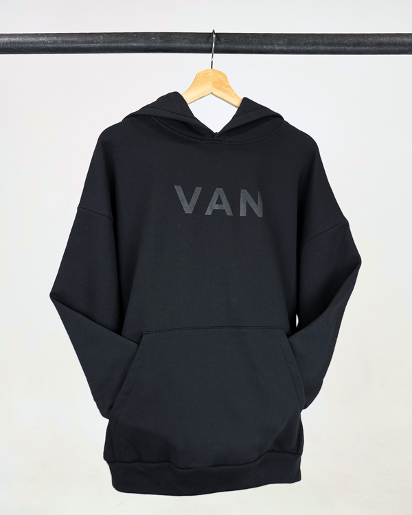 VAN All Black Unisex Hoodie