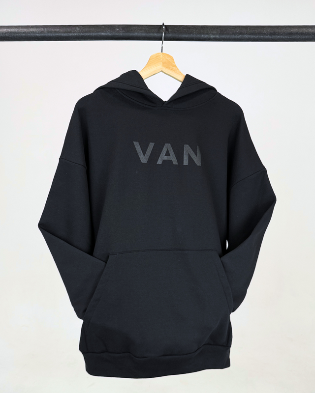 VAN All Black Unisex Hoodie