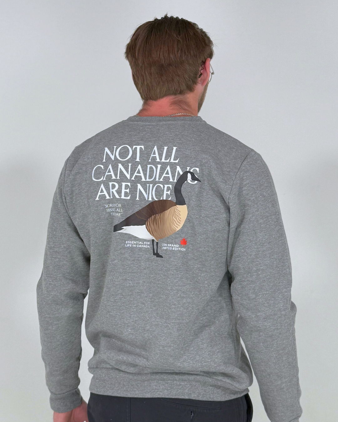 Unisex Cotton Goose Crewneck