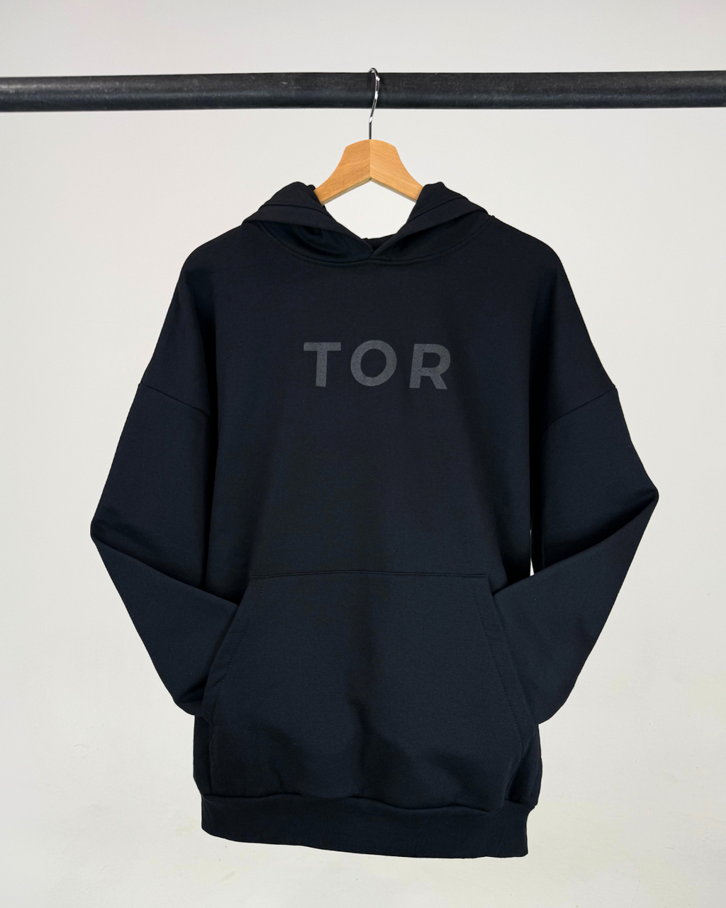 TOR All Black Unisex Hoodie