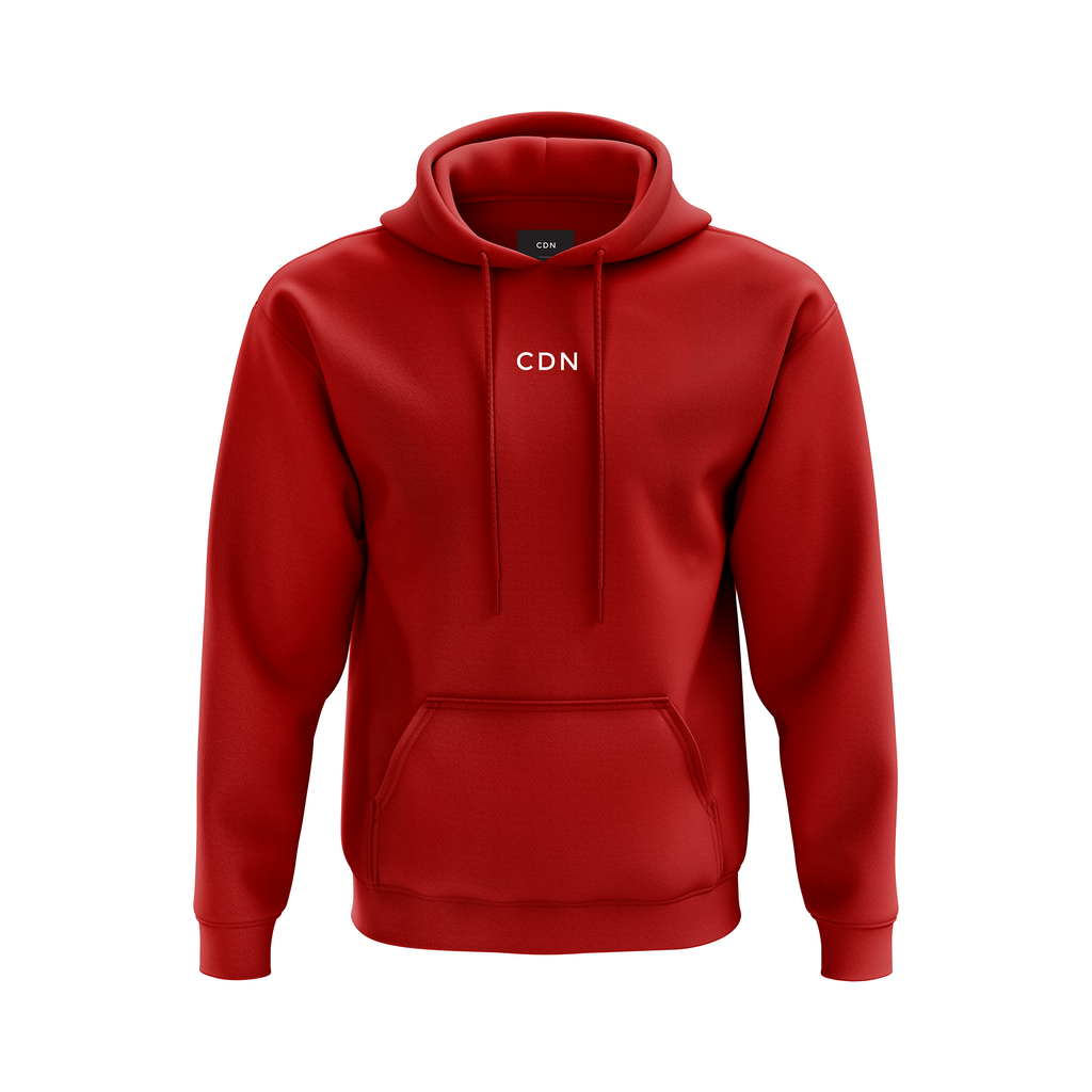 Unisex Black Cotton Stitch Hoodie