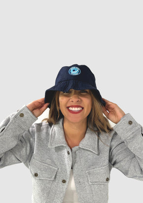 Retro Hockey Night in Canada Navy Bucket Hat