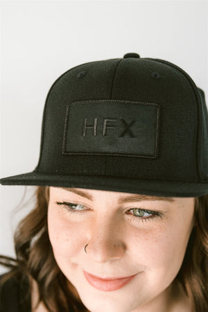 HFX All Black Snapback
