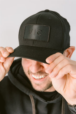 VIC All Black Snapback