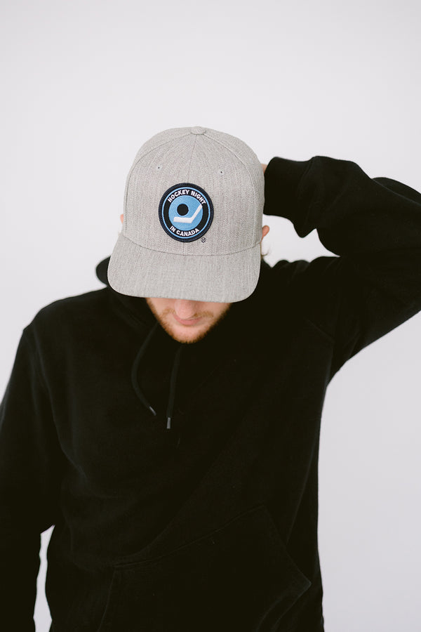 Retro Hockey Night in Canada Heather Grey Snapback