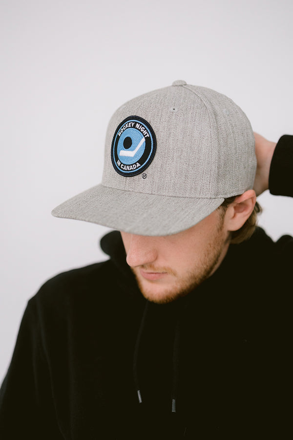 Retro Hockey Night in Canada Heather Grey Snapback