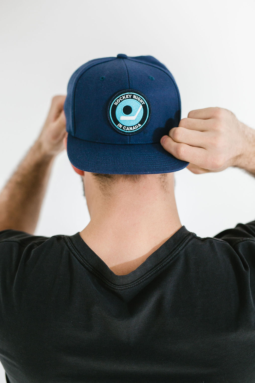 Retro Hockey Night in Canada Navy Snapback