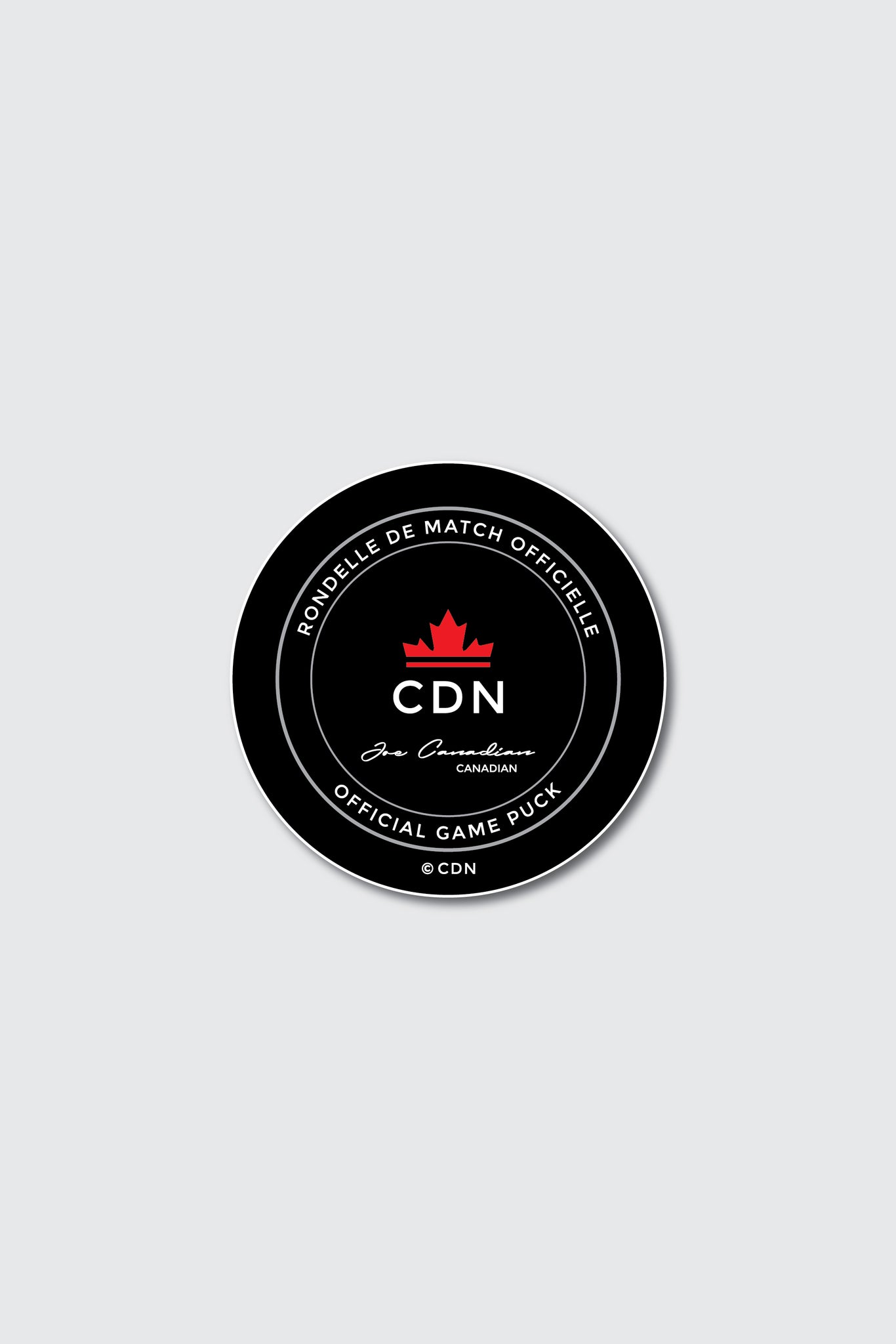 CDN Hockey Puck Sticker